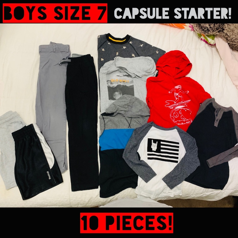 Sz7 Boys 10pc Lot